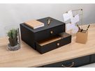 EXACOMPTA Schubladenbox OfficeByMe A4+ 30601E 2 Schubladen, schwarz (3130630306016)