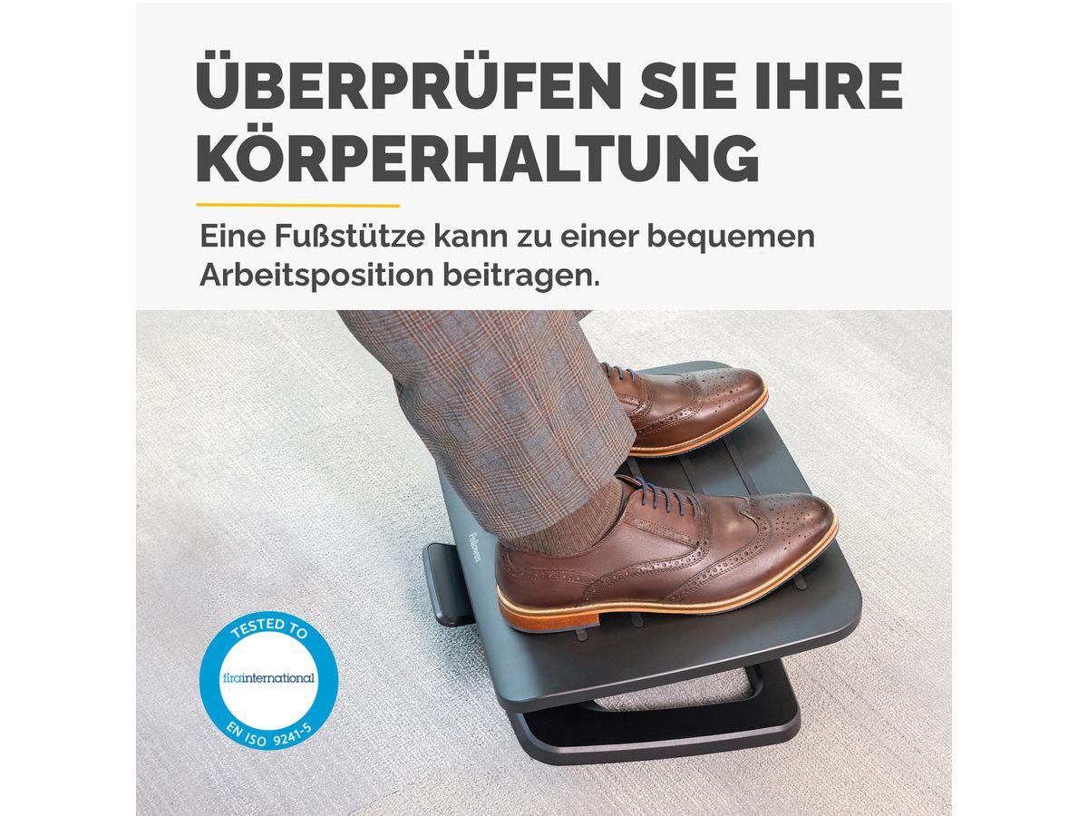 FELLOWES Fussstütze Hana LT 100016998 schwarz (0043859796106)