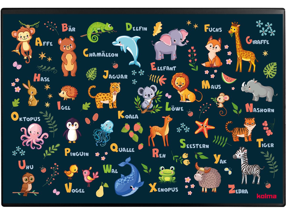 KOLMA Schreibunterlage 50x34cm 35.576.20 ABC (7611967350683)