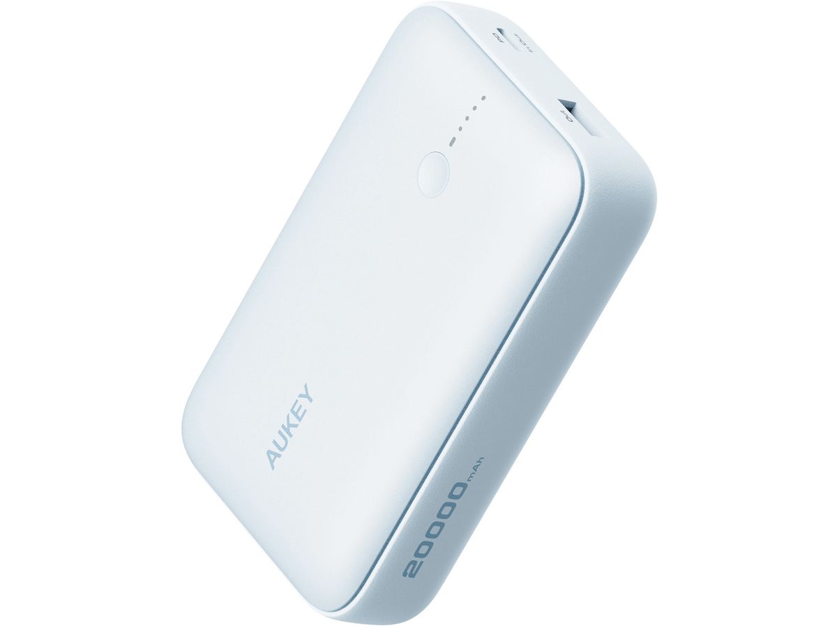 AUKEY Spark Mini 20000, 20W, PD,QC PB-Y57 BL Powerbank,Blue,USB-C,USB-A (0689323788354)