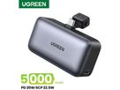 UGREEN Nexode Power Bank 5000mAh 35338 Built-in USB-C Connector (6941876233380)