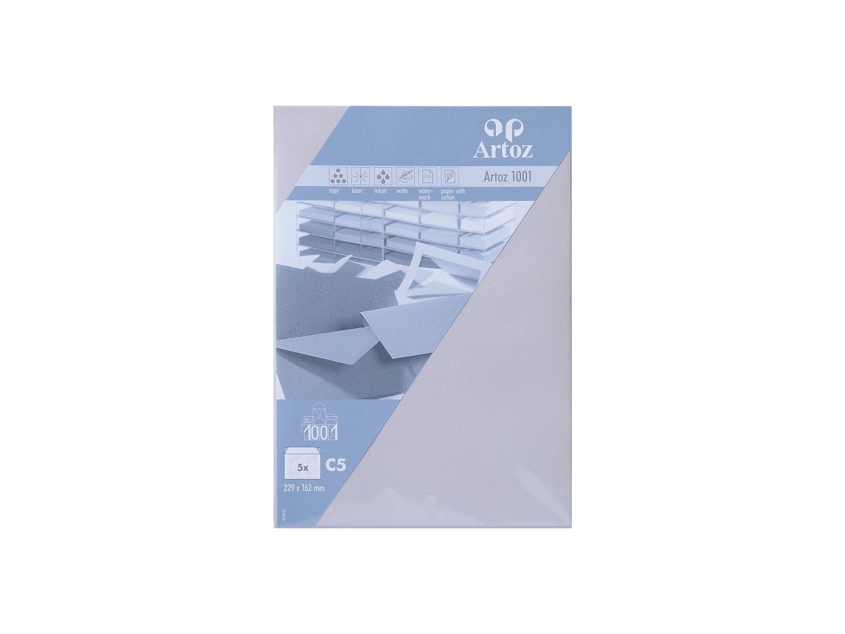 ARTOZ Couverts 1001 C5 107394182 100g, lichtgrau 5 Stück (7612450869224)