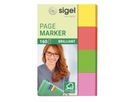 SIGEL Sticky Notes BRILLIANT 20x50mm HN630 ass colorato. 4 x 40 strisce (4004360934438)