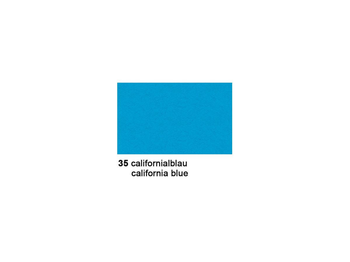 URSUS Carton photo A4 3764635 300g, bleu calif. 100 feuilles (7612532002129)