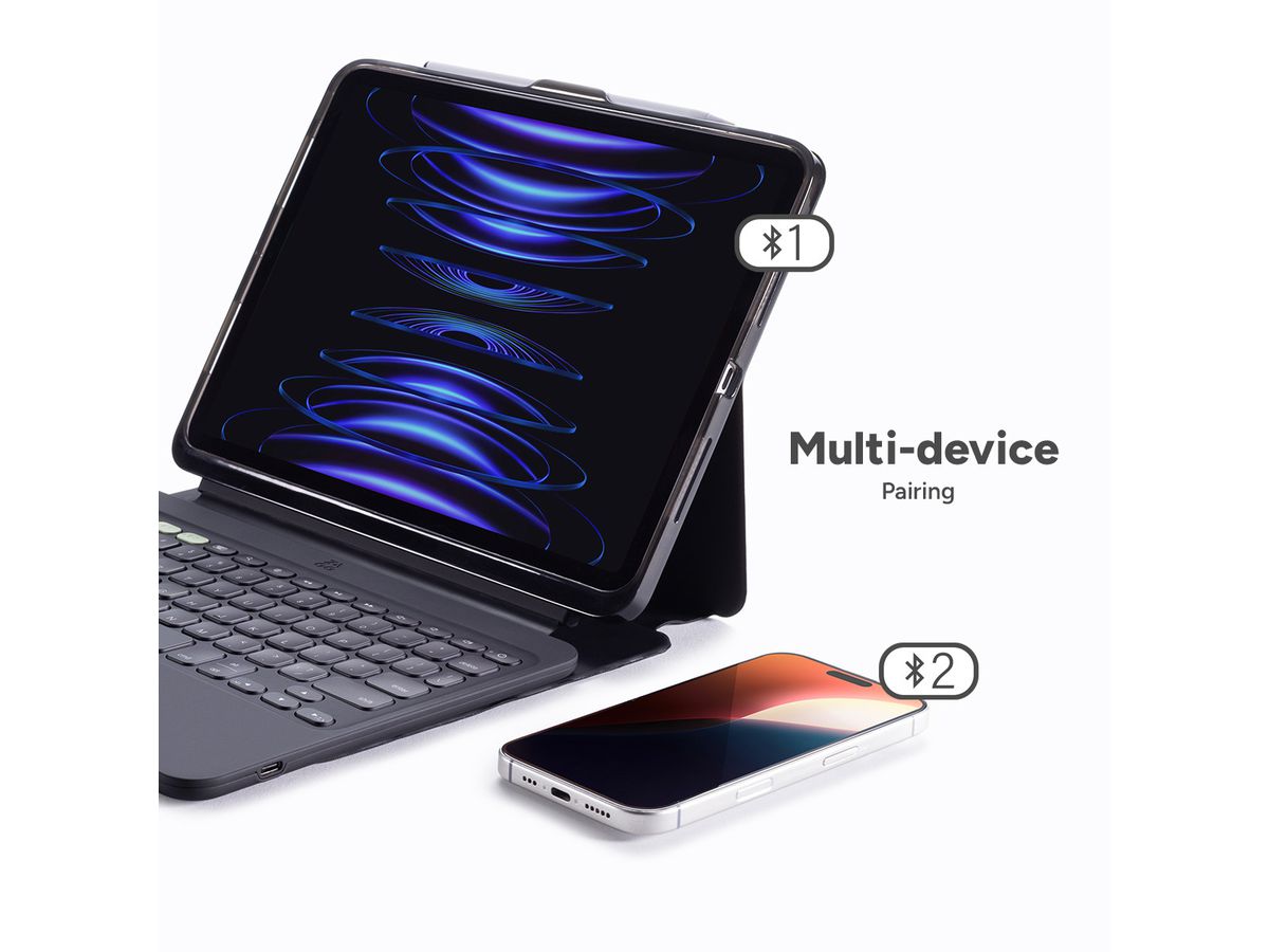 ZAGG Keyboard ProKeys iPad Air11 103414644 10.9 (G.4-5),Air11(M2/M4),CH (0840390314857)