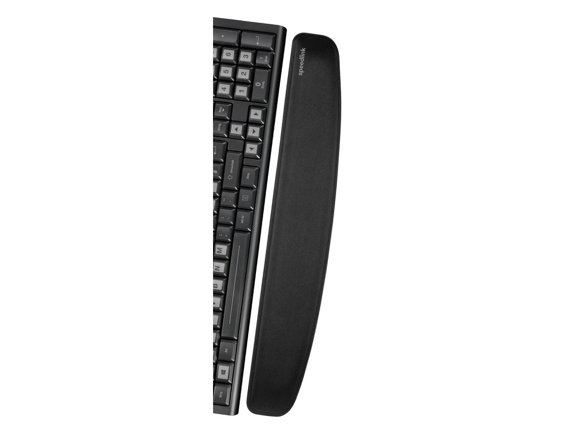 SPEEDLINK SATEEN Ergonomic Wrist Pad SL620801B black (4027301450484)