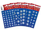 HERMA Sticker Sterne 22mm 3419 silber 45 Stück/3 Blatt (4008705034197)