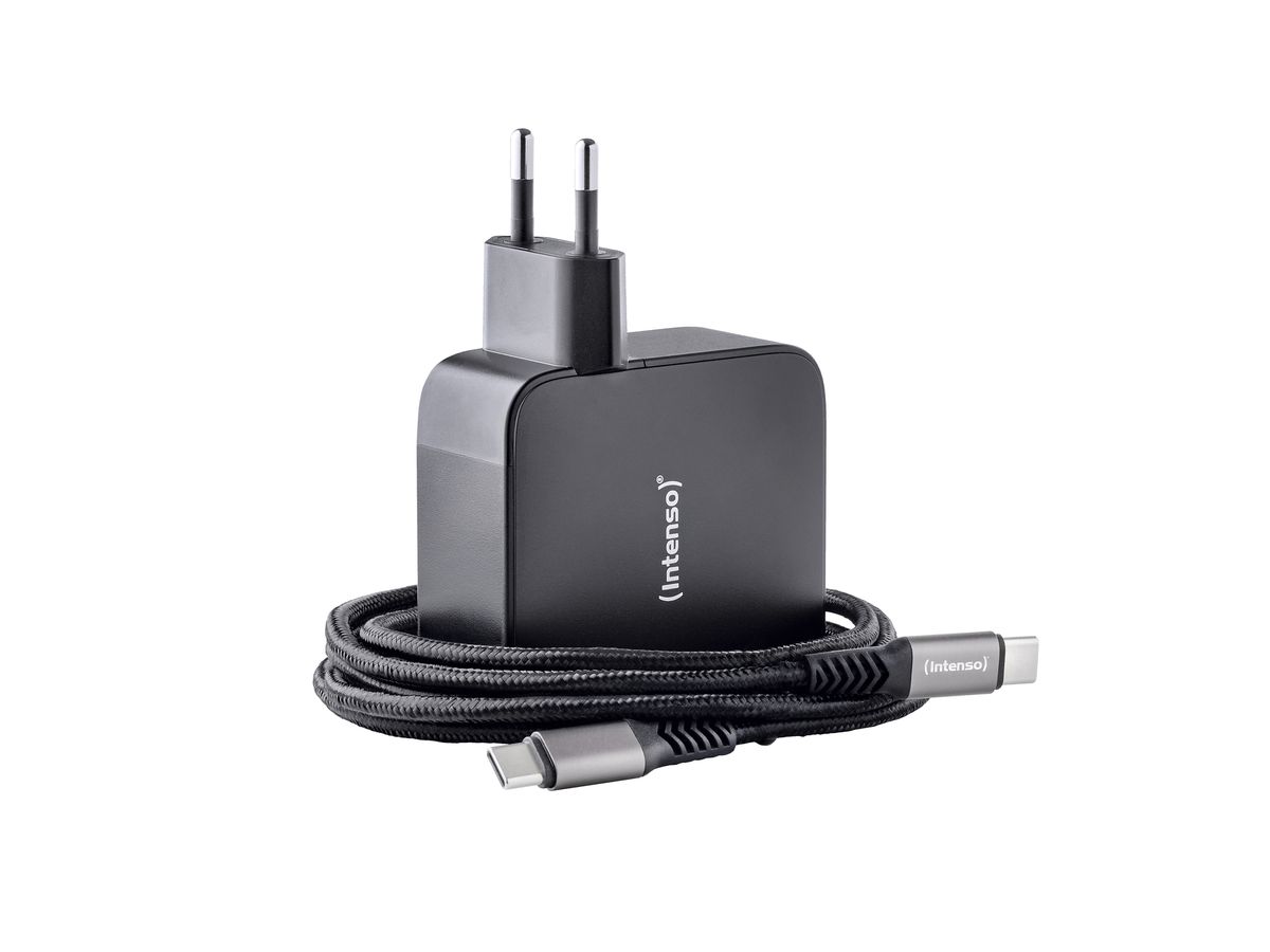 INTENSO Power Adapter W140A3C Charger 7814010 140 W, 3x USB-C, 1x USB-A (4034303035359)