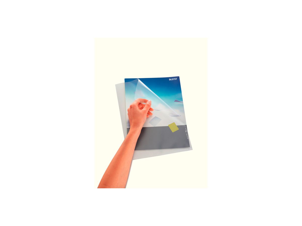 LEITZ cartelline PP A4 40000055 verde, 0,13mm 100 pezzi (4002432432660)