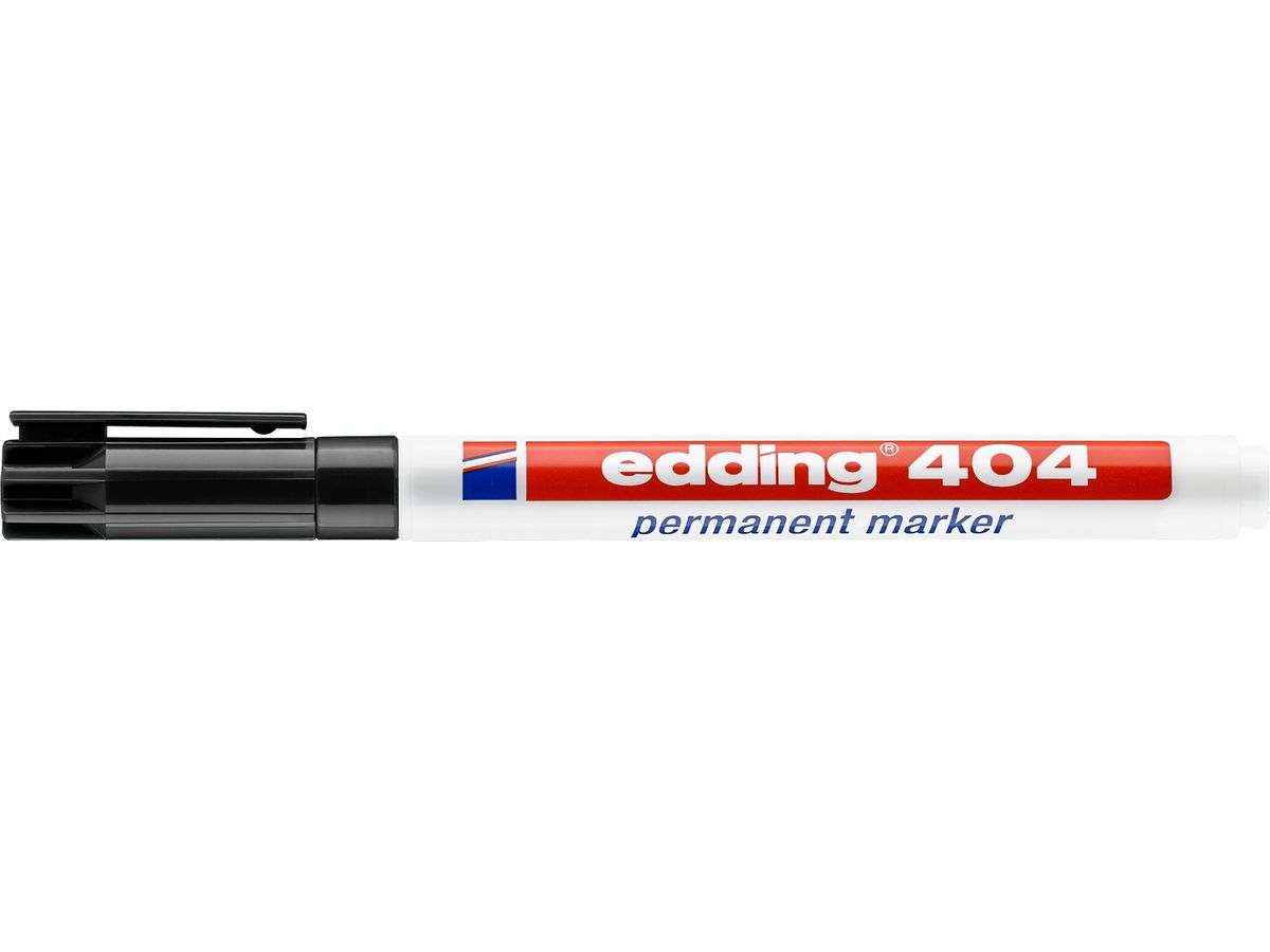 EDDING Permanent Marker 404 404-1 schwarz (4004764028313)