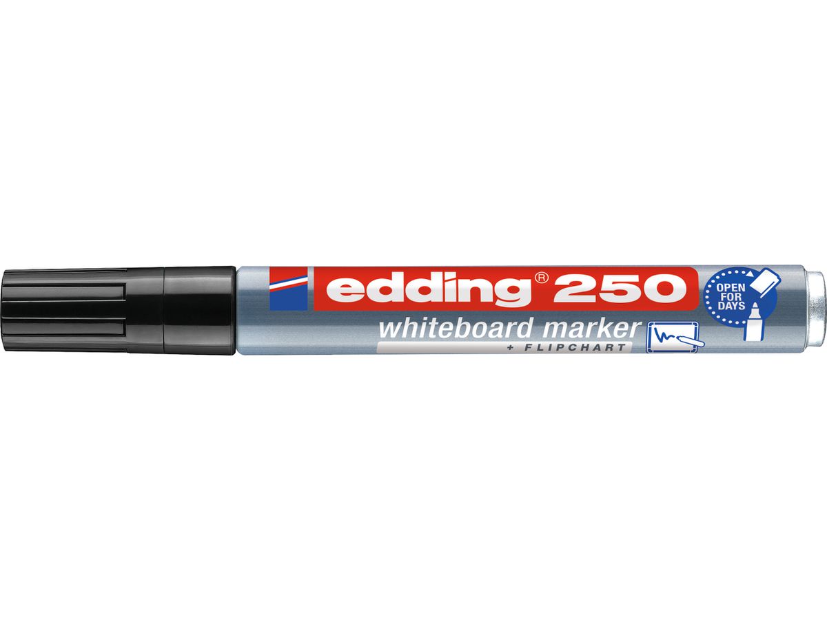 EDDING Boardmarker 250 250-1 schwarz (4004764012916)