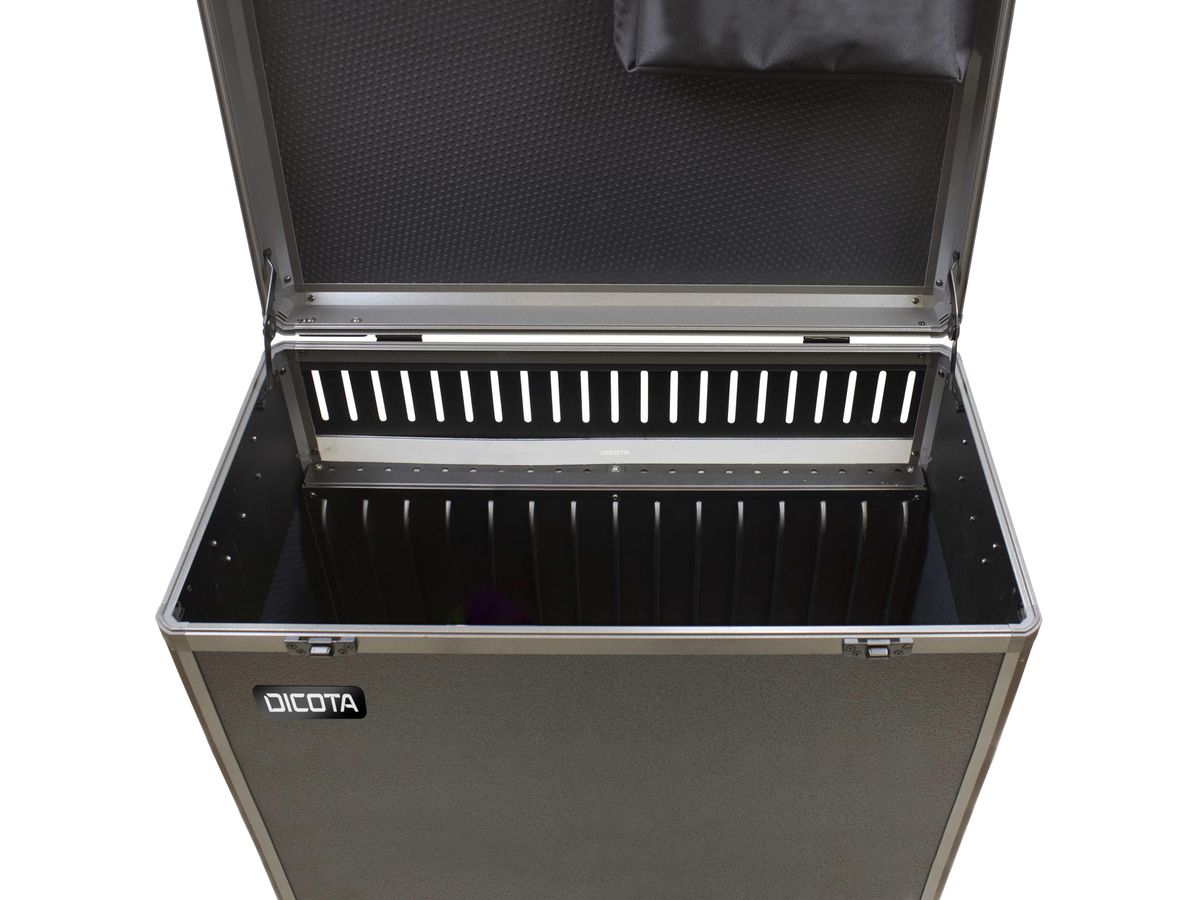 DICOTA Charging Trolley CH Version D32004-CH for 14 Laptops silver (7640239428461)