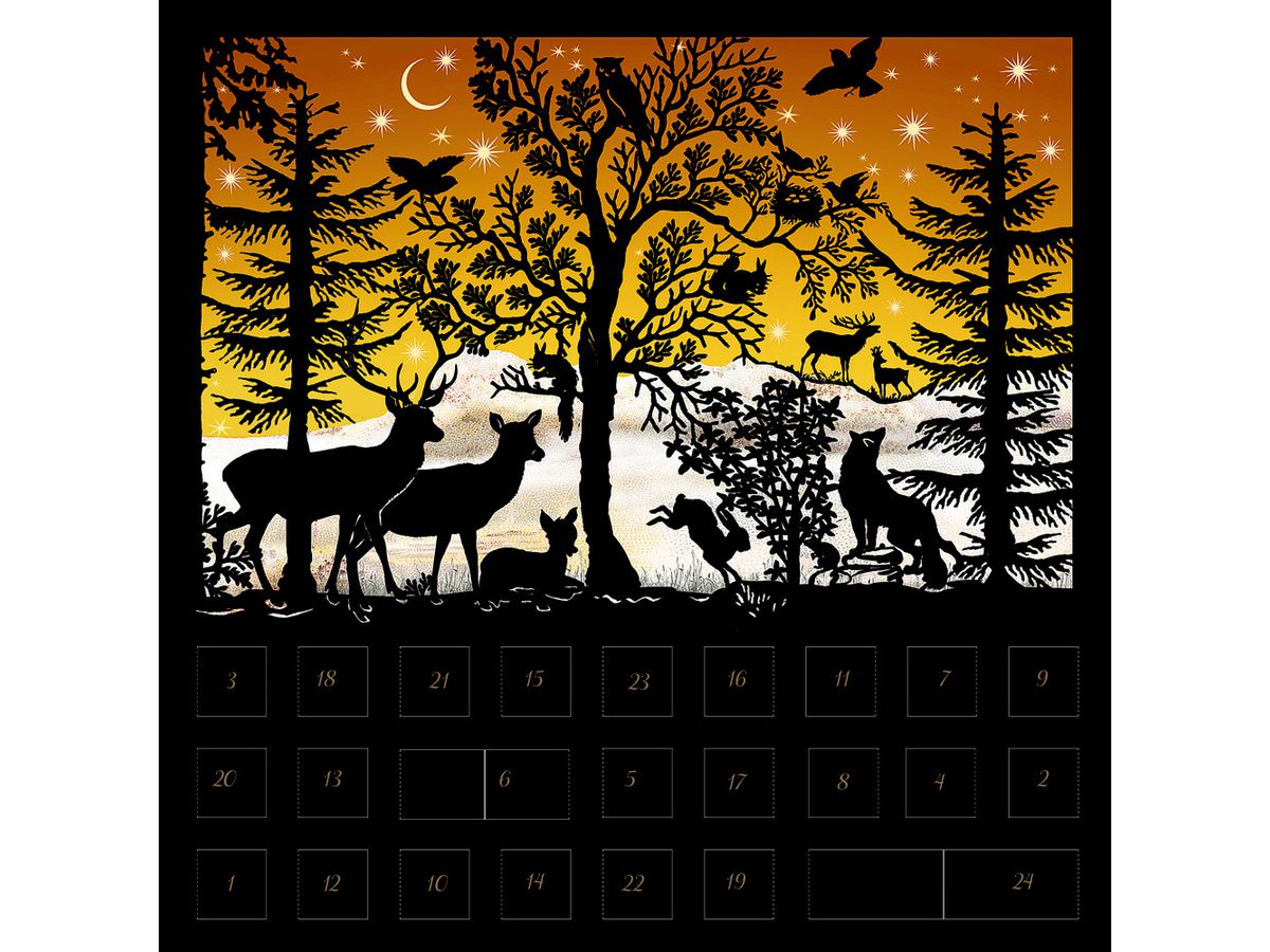 COPPENRATH Adventskalender 15x15cm 71811 Stille Nacht (4050003718118)