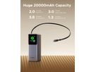 UGREEN Power Bank 20'000mAh 165W 55987B Retractable Cable (6941876269921)