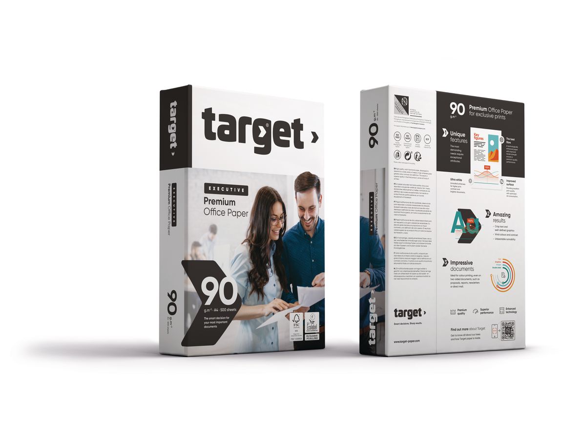TARGET BY NAVIGATOR EXECUTIVE Premium FSC A4 TRG0900044 Executive, 90g 500 fogli (5605683054330)