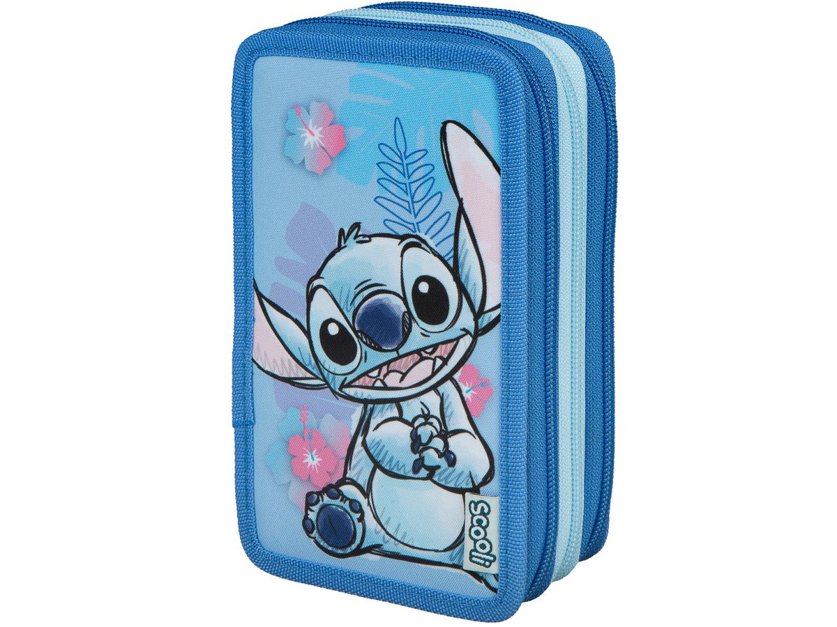 SCOOLI Étui Tripledecker STLP0421 Lilo & Stitch (4043946319634)