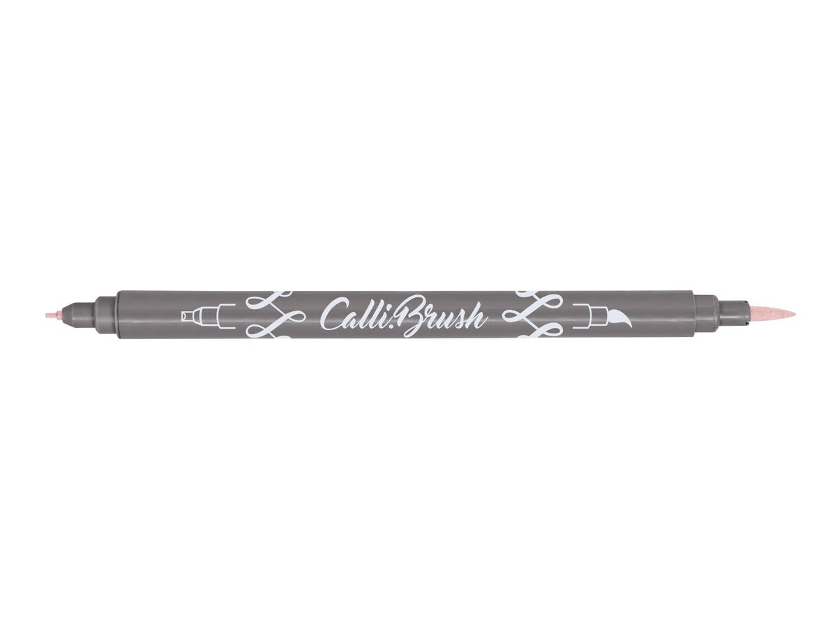 ONLINE Callibrush Pen Double Tip 2mm 19064/6 Powder (4014421190642)