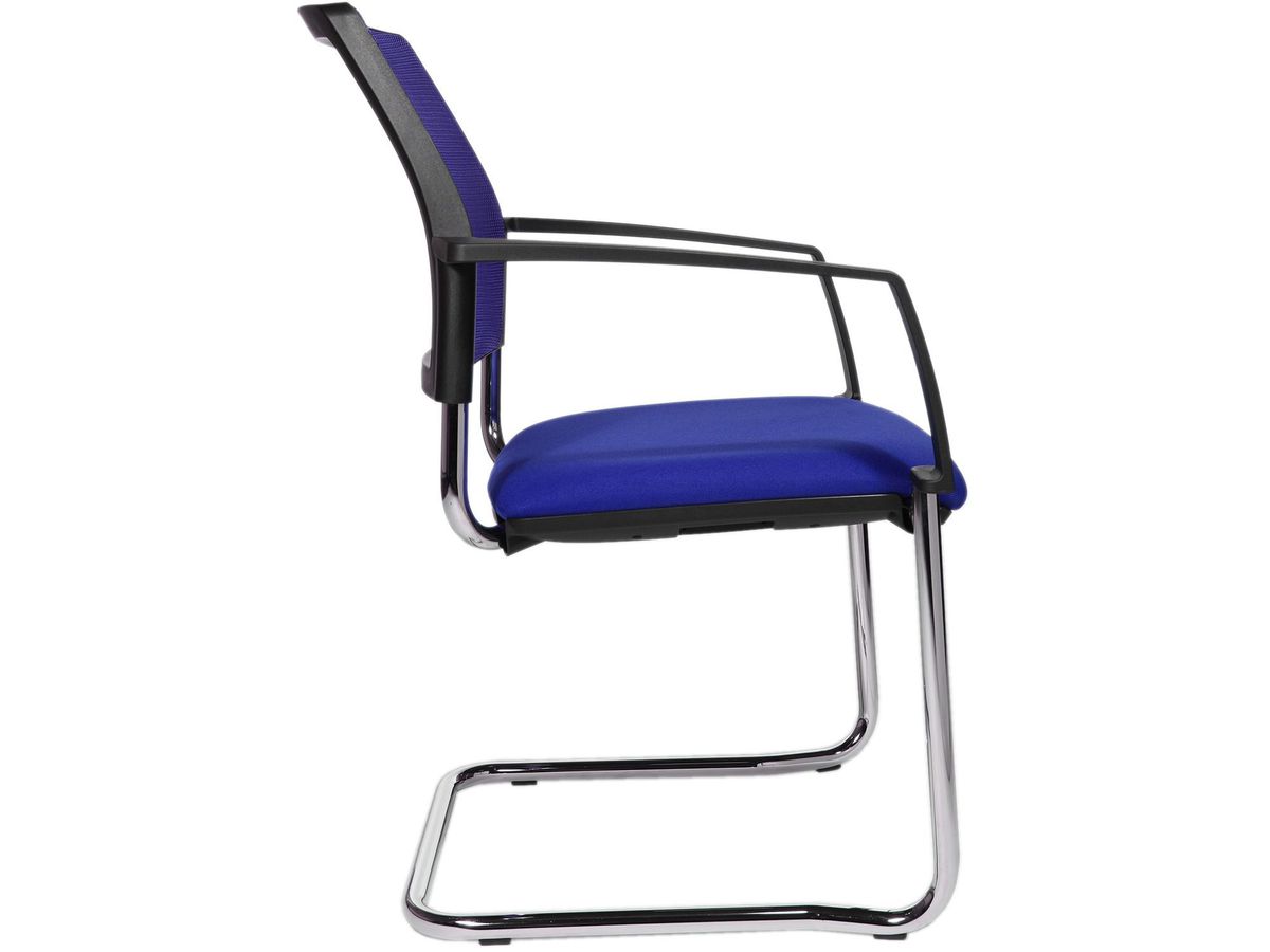 TOPSTAR Sedia per visitatori BB490A T38 Visit Comfort 2, blu (4014296960579)