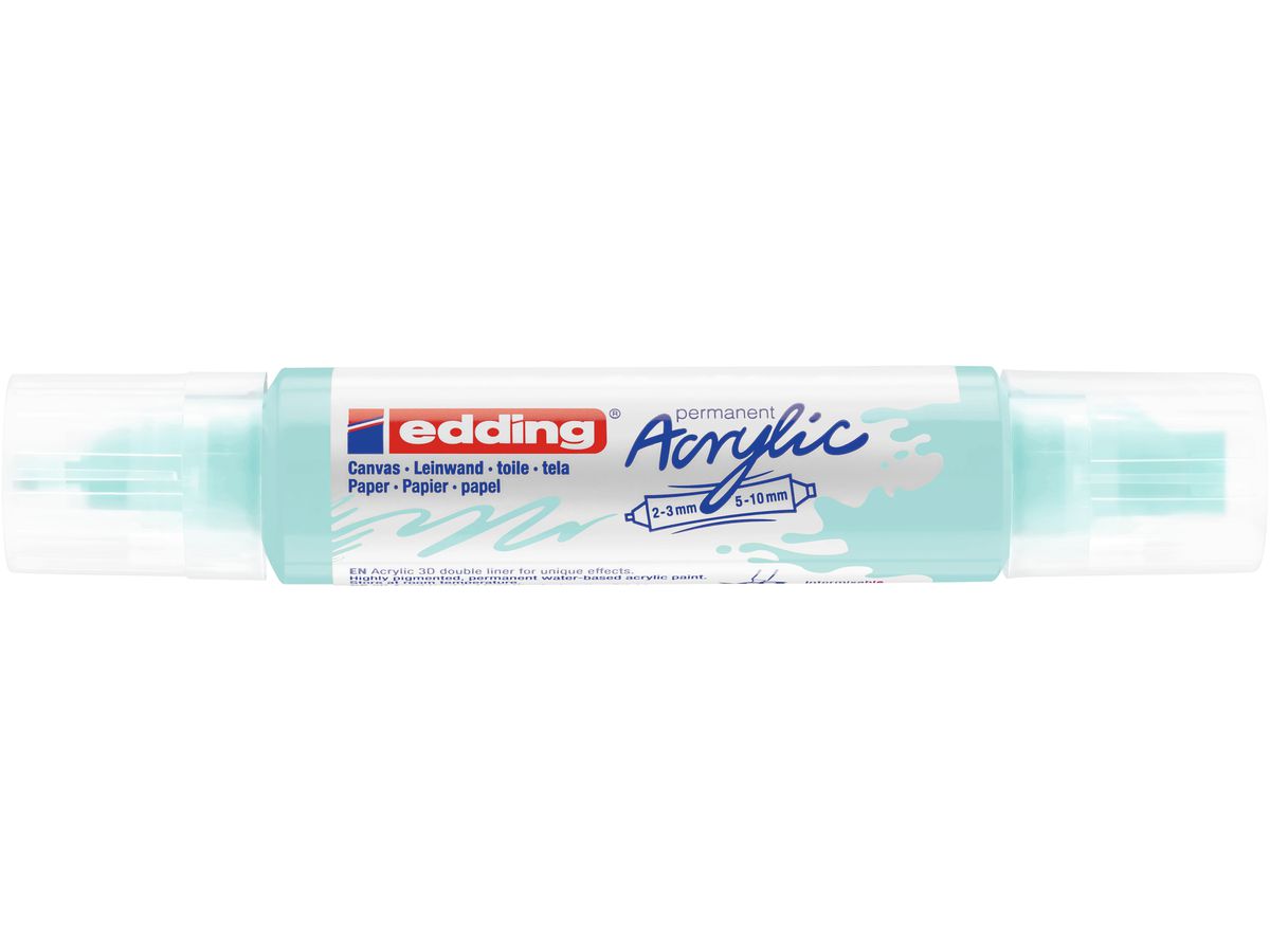 EDDING Acrylmarker 5400 double liner 5400-916 pastel blue (4057305028693)