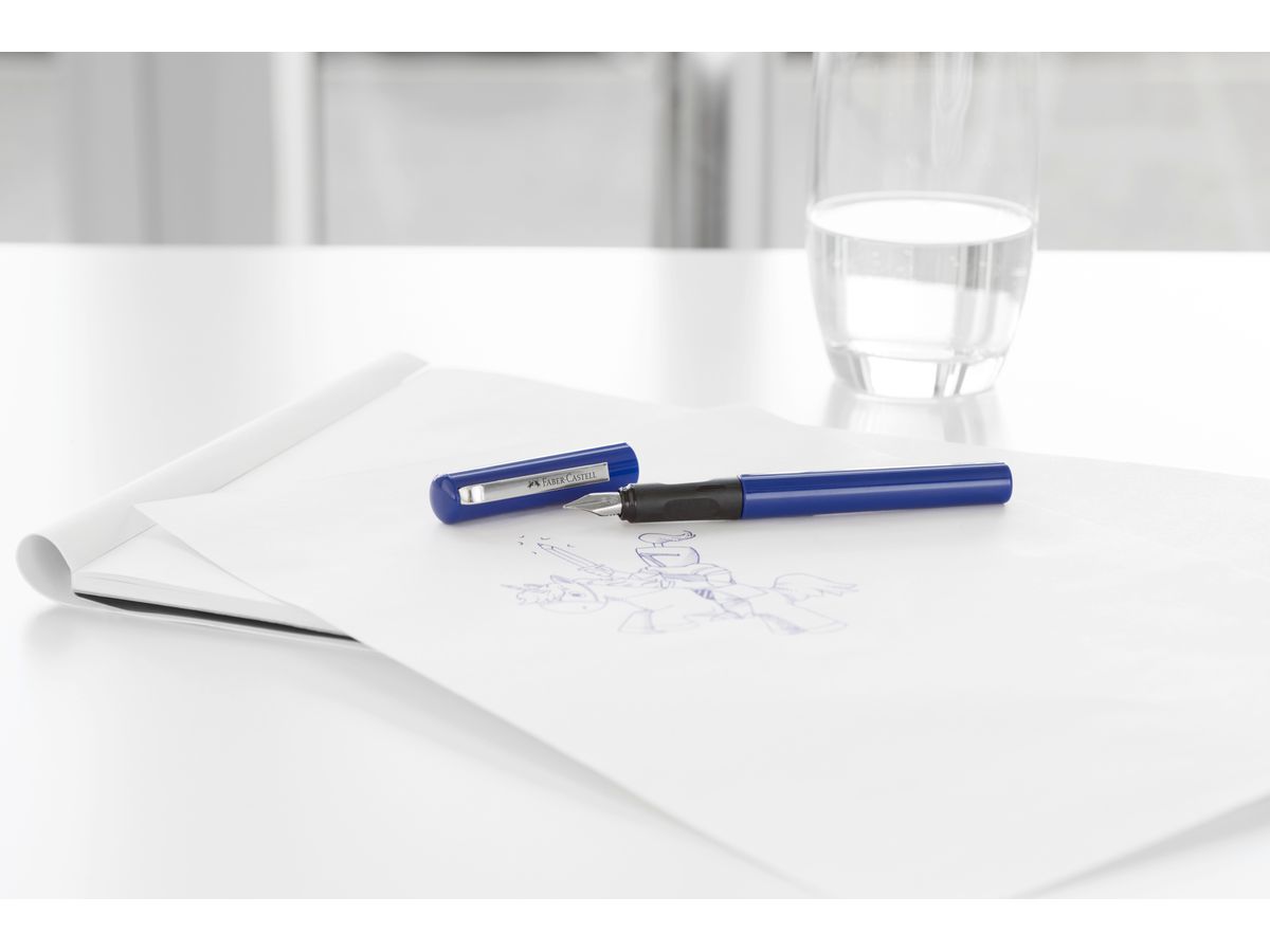 FABER-CASTELL Schulfüller 149811 blau (4005401498117)