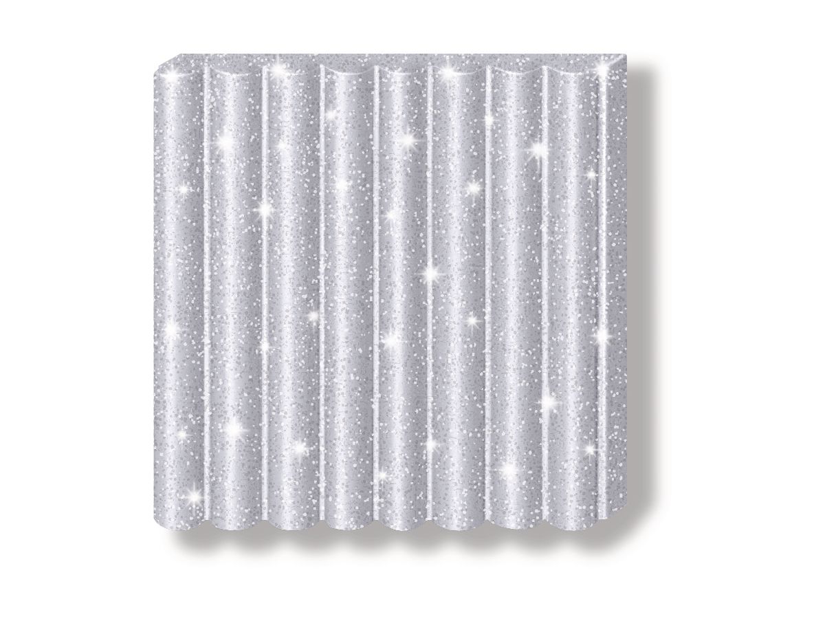 FIMO Knete Kids 42g 8030-812 silber glitzer (4007817804995)