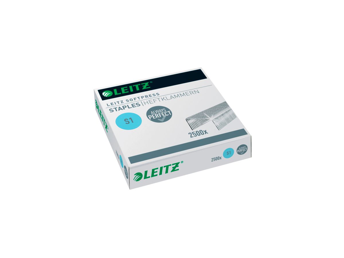 LEITZ Agrafes Softpress 5497-00-00 2500 pcs (4002432119400)