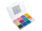GLOREX Heishi Perlen-Set 61630242 pastel, assortiert 1000 Stück (7610877607405)