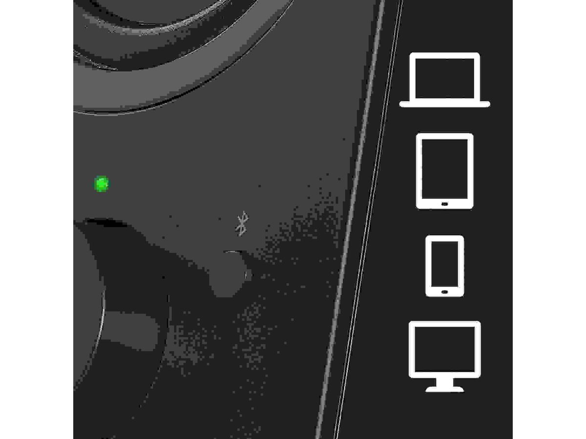 LOGITECH Z207 BT PC-Speakers 2.0 black 980-001295 (5099206075023)