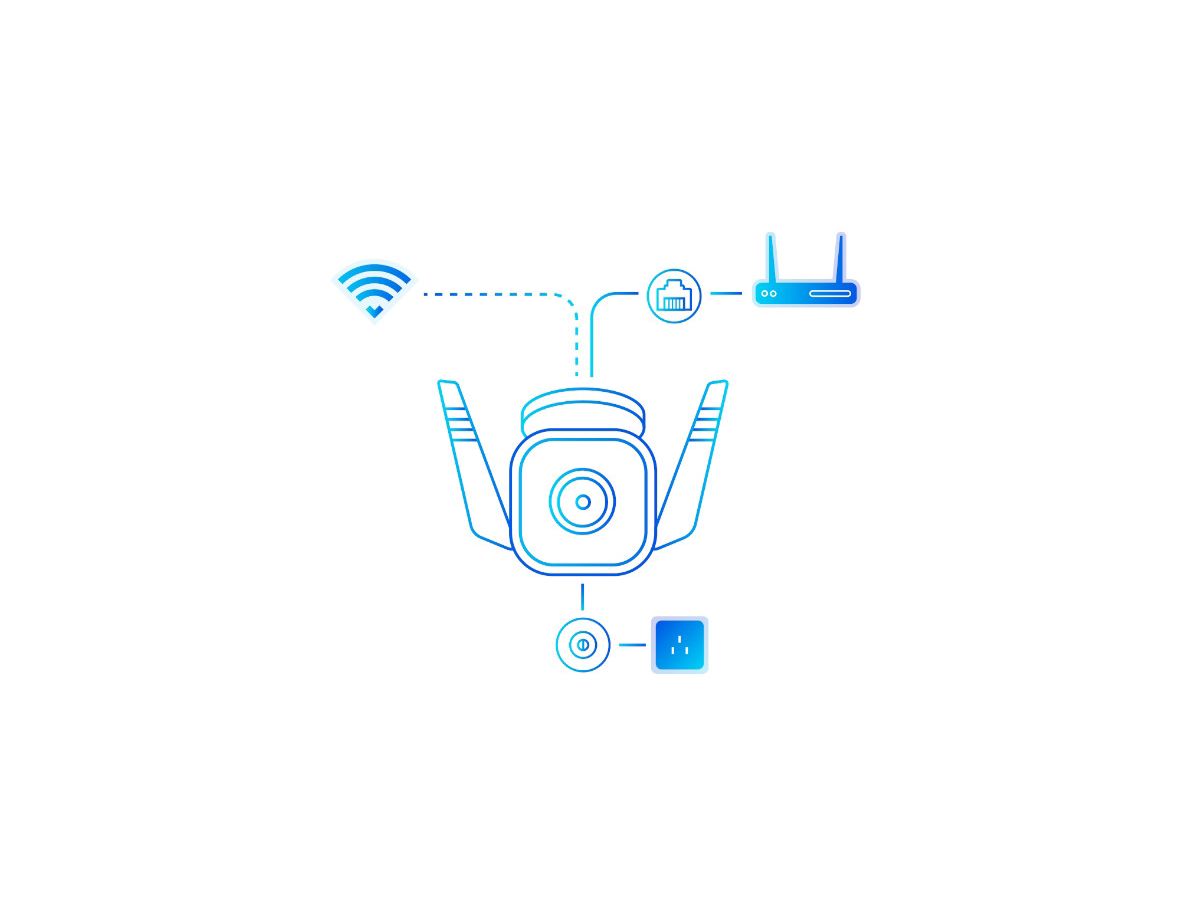 TP-LINK Outdoor Security WiFi Camera Tapo C310 (6935364010911)