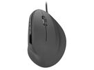 SPEEDLINK PIAVO Ergonomic Mouse USB SL-610019-RRBK vertical, rubber-black (4027301839395)