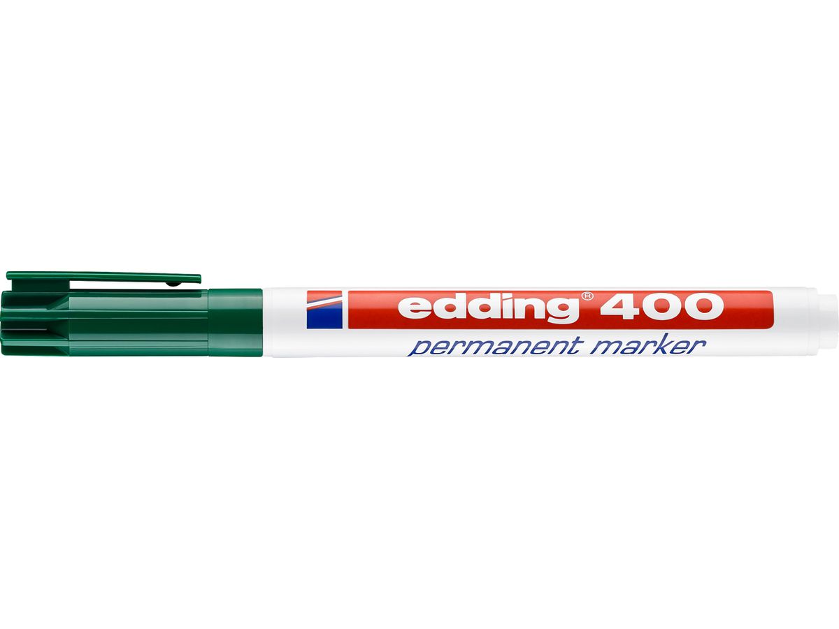 EDDING Permanent Marker 400 400-4 verde (4004764315802)
