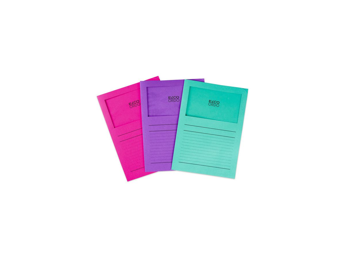ELCO Organisationsmappe Ordo A4 29489.53 classico, violette 100 Stück (7611722019862)