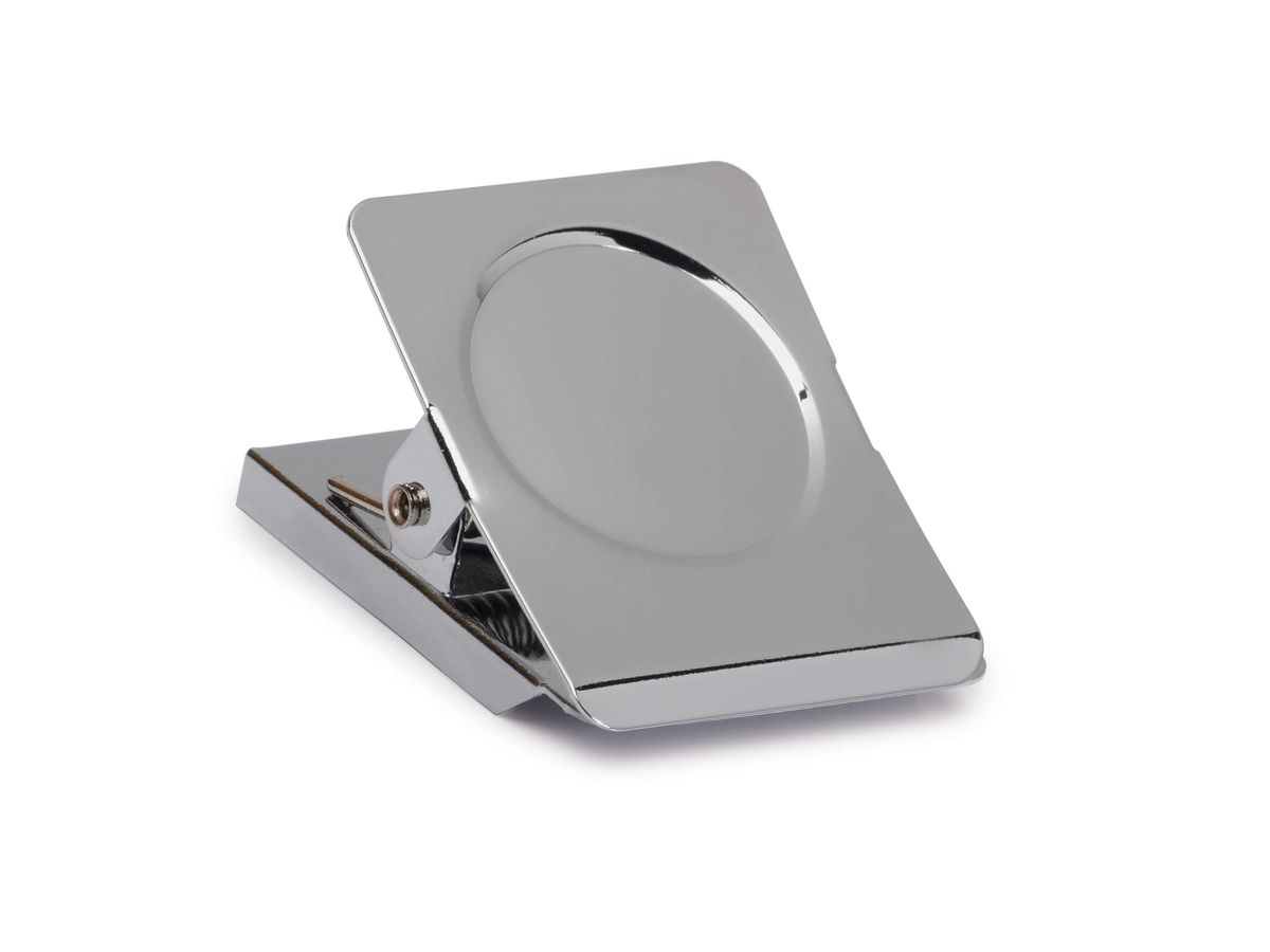 MAUL Papier-Klemmer 20x40mm 1.11 hellsilber, mit Magnet (4002390068185)