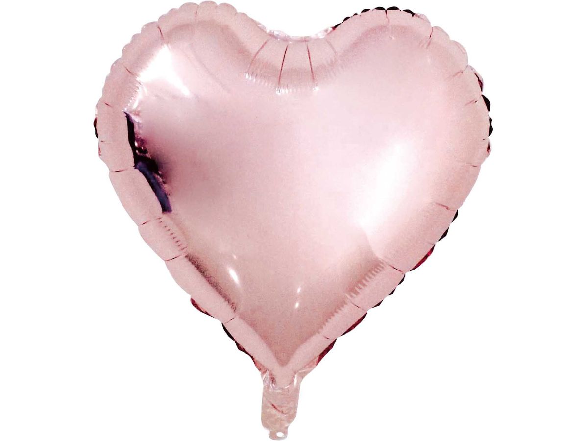 RICO DESIGN Palloncino in foil 36cm 81000.01.38 Cuore rosa (4051271146306)