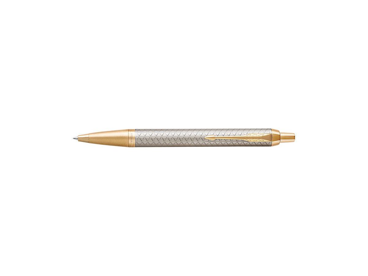 PARKER Penna sfera M 1931687 IM PREMIUM Warm Silver (3501179316871)