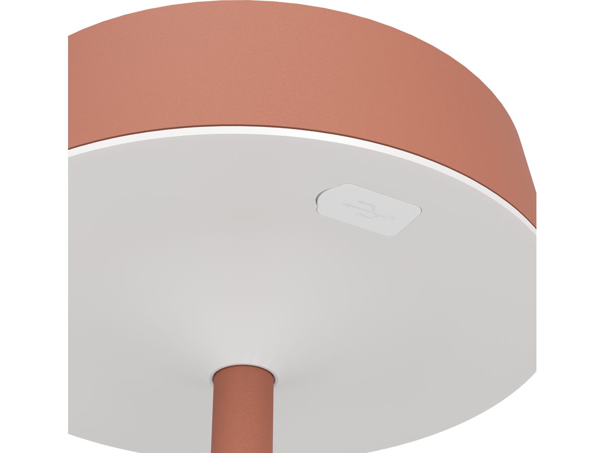 EGLO Lampe de table Simeri 75879 rouge, solaire (9002759758790)