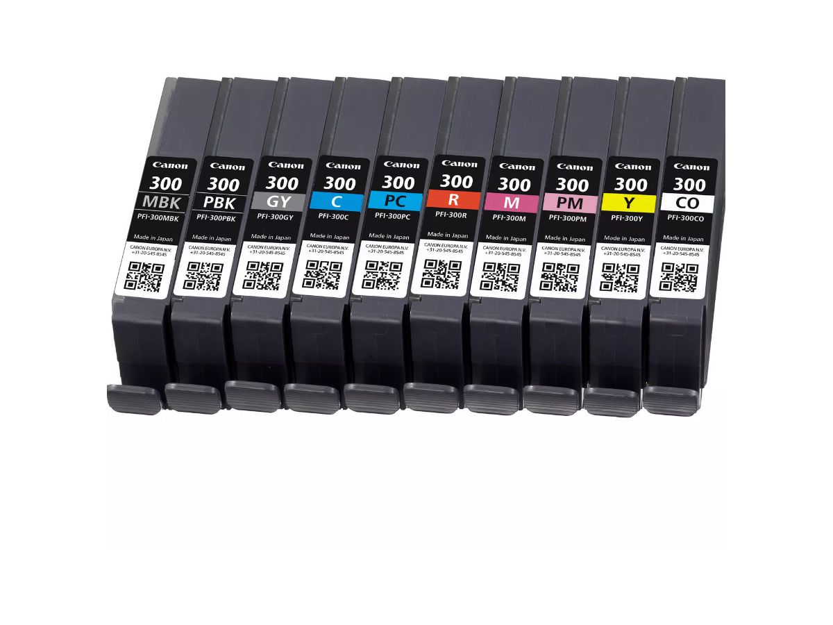 CANON Multipack inchiostro 10 colori PFI-300Mult iPF PRO-300 10x14.4ml (8714574667355)