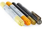 COPIC Marker Ciao 22075642 Doodle Pack Yellow, 4 Stück (4511338053843)