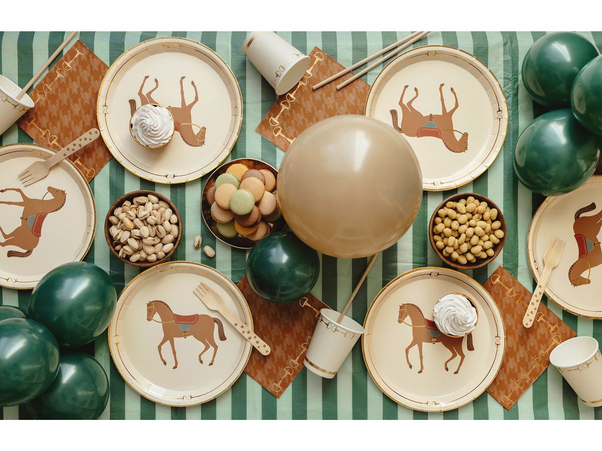 PARTYDECO Bicchieri 220ml KPP99-EU1 Staffa 6 pezzi (5904555085695)