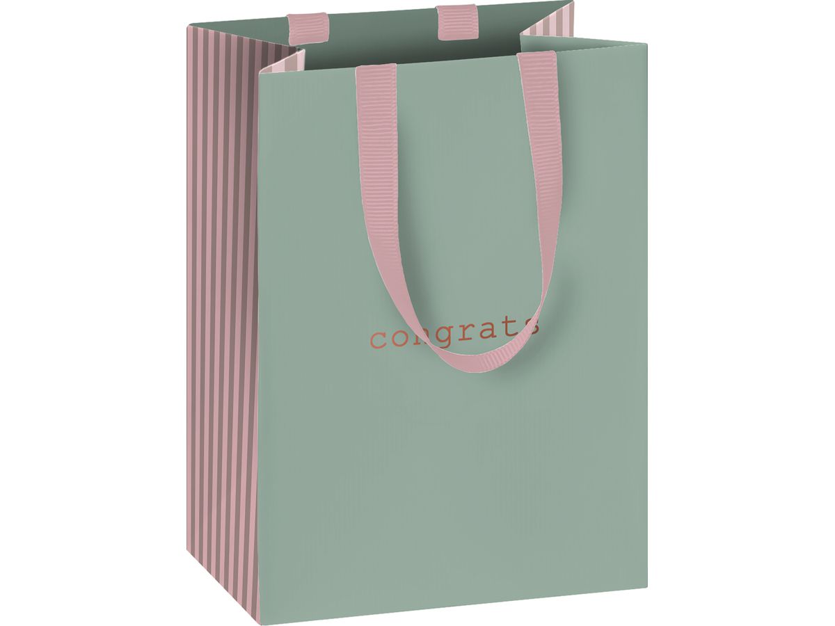 STEWO Borsa regalo Olena 2541520445 verde 10x8x14cm (7630050881798)