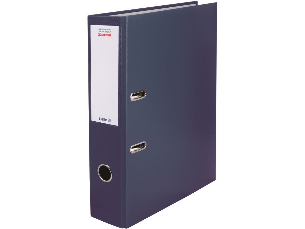 BIELLA Raccoglitore federale 7cm 10341743U blue marino A4 (7611365368839)