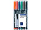 STAEDTLER Lumocolor permanent F 318-WP6 6 Farben ass. (4007817323670)