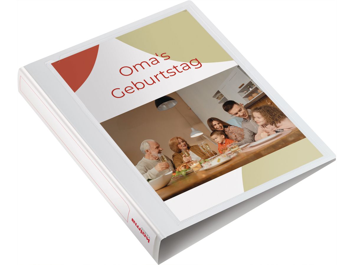 KOLMA Classificatore anelli Vario A4 02.712.16 bianco, 4.8 cm, 2 anelli (7611967020876)