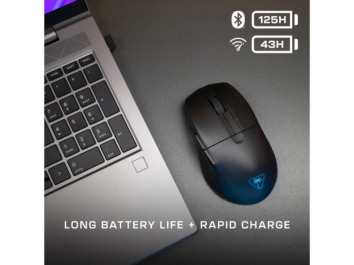 TURTLE BEACH Pure Air TBM-1102-05 Gaming Mouse, Black (0731855711024)