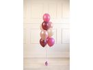 PARTYDECO Palloncini 30cm ZBL2 rosso, assortiti 10 pezzi (5904555046337)