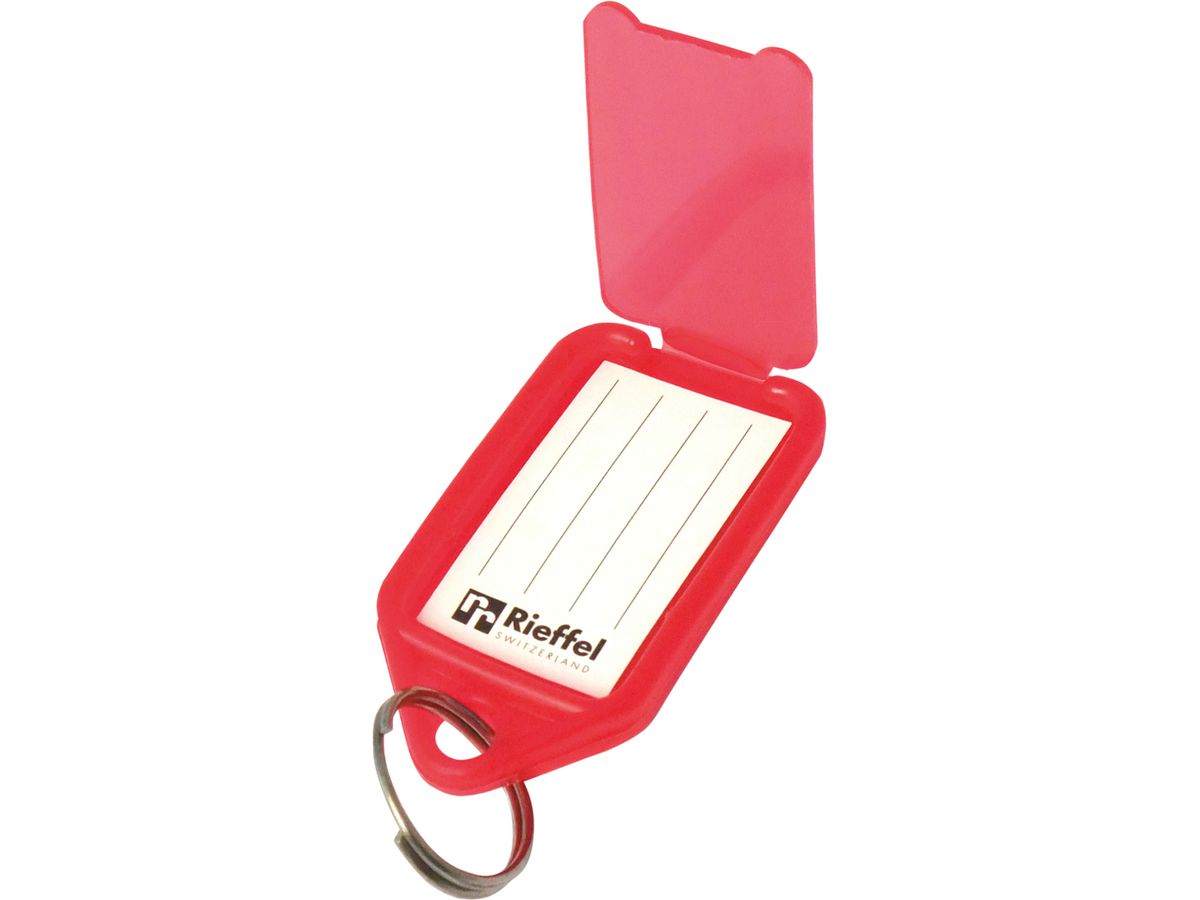RIEFFEL SWITZERLAND Schlüsseletiketten 38x22mm KT 1000 SB/10 ASS. ass. 10 Stück (7630010410983)
