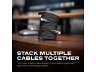 STATIK MagStack Pro,Magnetic Cable PUP-0550-1FT-CC USB-C to C, 0.5m 100W Black (0810024058693)