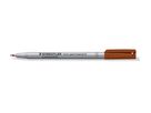 STAEDTLER Lumocolor non-perm. S 311-7 braun (4007817308042)