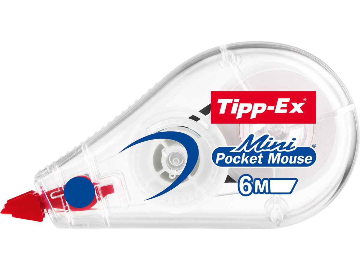 TIPP-EX Mini Pocket Mouse 932564 Korrekturroller 5mmx6m (0070330512122)