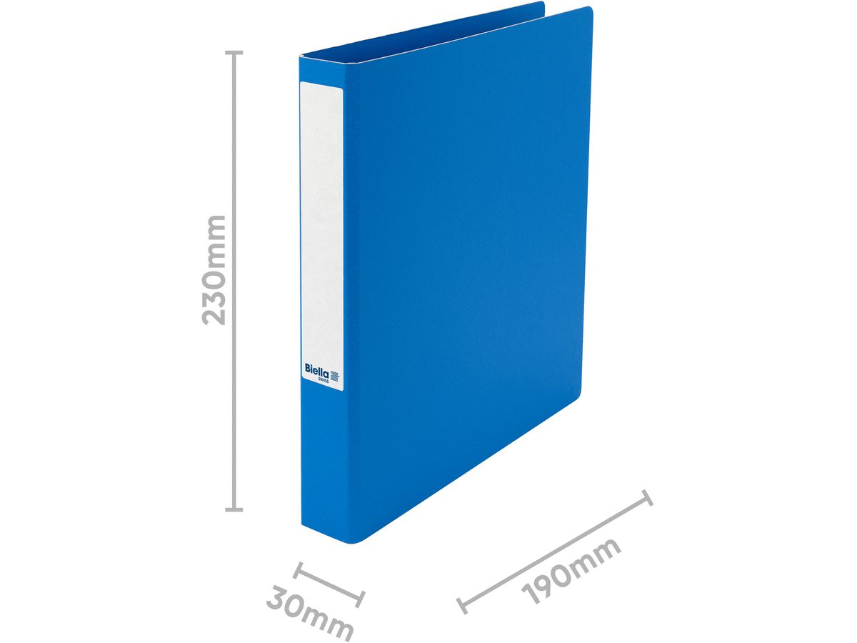 BIELLA Classific.ann. Viria 3cm 15150305U blu 2 anelli A5 (7611365204250)